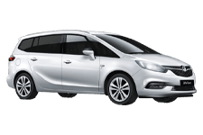 Van Hire Linlithgow - Vauxhall Zafira 7-Seater - Minibus hire Linlithgow
